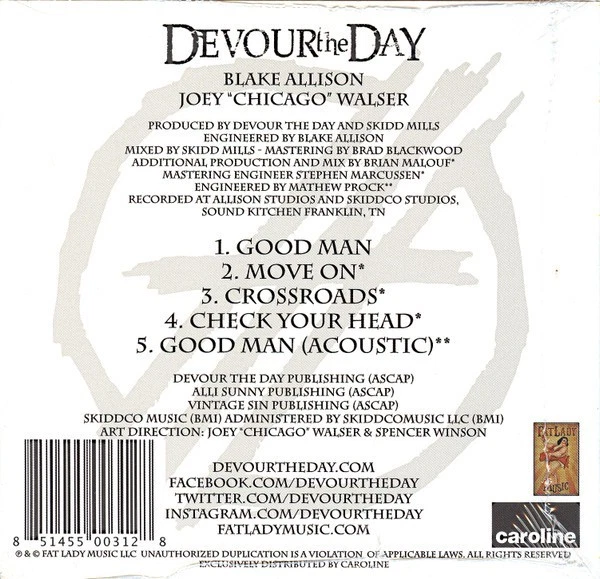 Devour The Day ‎ Crossroads CD (CARDBOARD SLEEVE COVER) (BRAND NEW) - Image 2 of 2