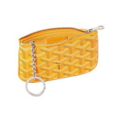 GOYARD Sent Nano Key Pouch Yellow 5.1x0.4x3.5 in | eBay