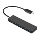4-Port USB 3.0 Hub Adapter Charger Data Super Speed Mac Laptop Desktop transfer