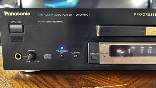 Panasonic DVD-RP91 Black Hi End Pro Grade DVD/CD Video Disc Japan DVD-Audio/R.C. - Picture 3 of 11