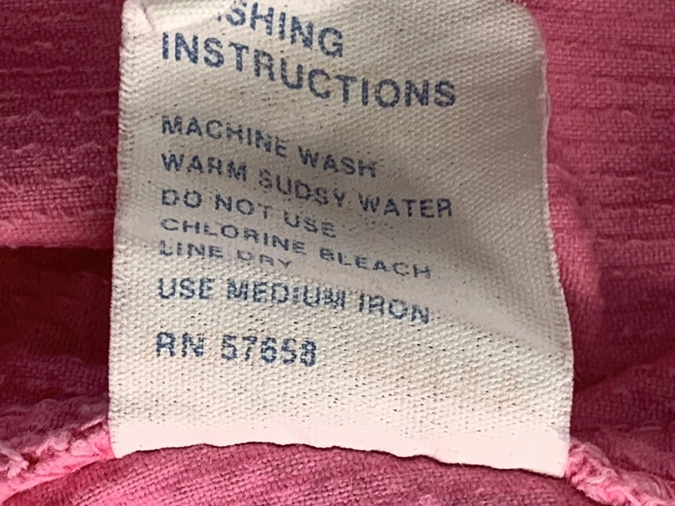 Mono con tirantes vintage Hello Kitty niñas 6 rosa pana bordado Sanrio años 80 Foto 4 de 4