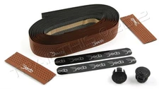 Deda Elementi Mistral Brown Road Bike Handlebar Drop Bar Tape Synthetic Leather