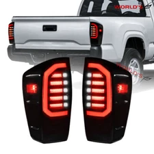 For Toyota Tacoma 2016-2021 LED Tail Lights DRL Rear Brake Lamps Left+Right Side