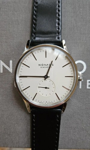 Nomos Zurich Reference 801 Automatic German Beautiful Timepiece Glashutte 39mm