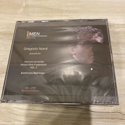 Gregorio Nardi Percorsi nel Recital  CD DVD Limen Vol 3 Numbered Edition 90/500