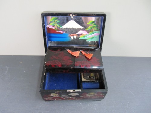 Vintage Chinese Musical Jewelery Box - Foto 7 di 14