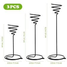 3pcs/1set Tillandsia Stands Air Plant Holders Flower Displaying Stands Holder