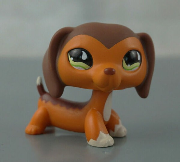 Hasbro Littlest Pet Shop Rare 675 Lps Savannah Savvy Dachshund Dog For Sale Online Ebay