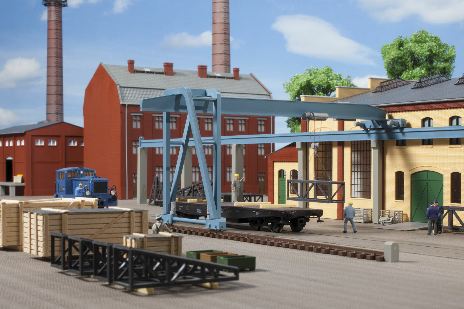 Auhagen 11437 Spur H0 - Halbportalkran NEU und OVP