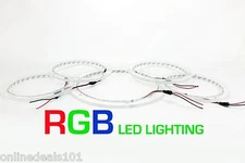 5pc RGB LED Speaker Rings for Mastercraft JL Audio M770 M10IB5 Ready to Install!