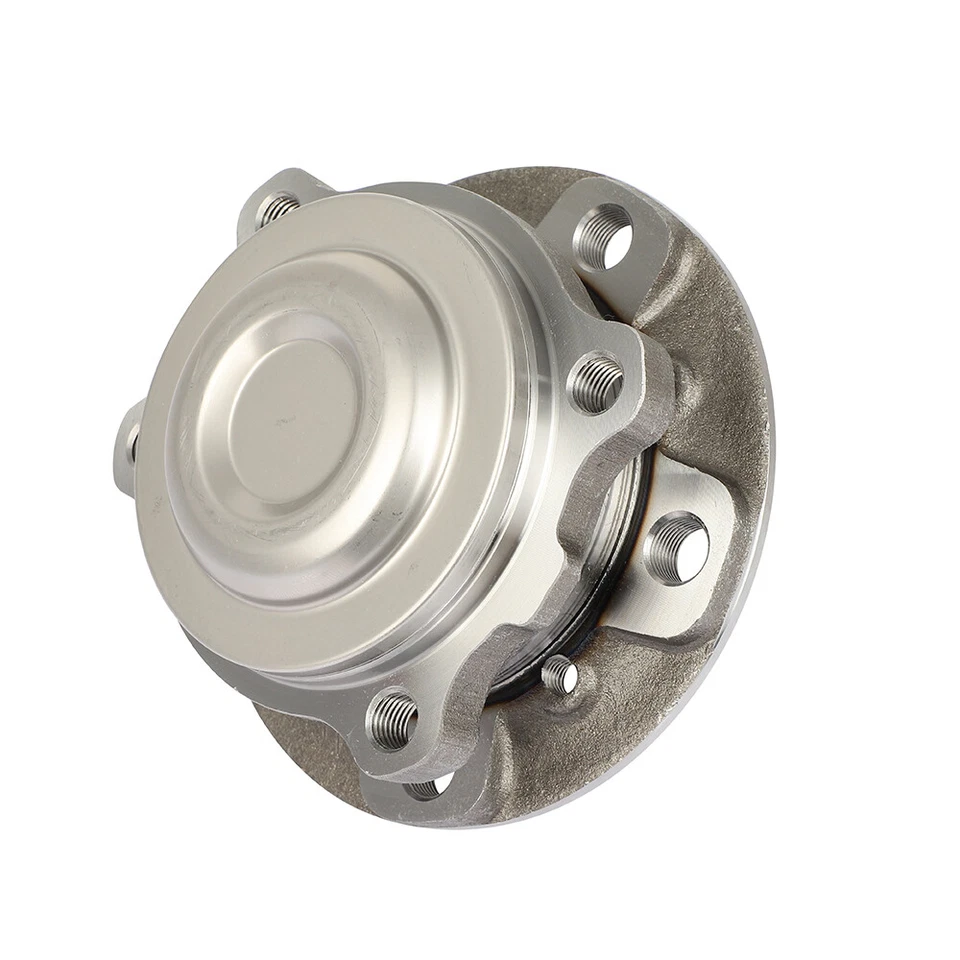 Conjunto de cojinete de cubo de rueda delantera de 2 piezas para BMW 528i 535i GT 550i 650i 750i 5 tacos Foto 3 de 4