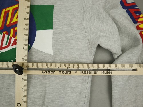 Vintage Santa Cruz Hoodie Men Small Gray Solid Pullover Logo Skateboarding S - Picture 8 of 10