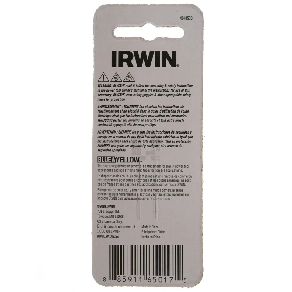 Irwin IWAF31TX102 T10 Torx Impact Performance Series Bit Tip, 1" Length, 2 Pack - Image 2 of 4