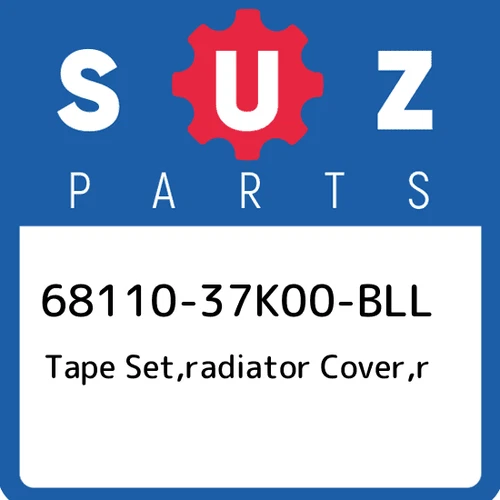 .TAPE SET,RADIATOR COVER,R (Y LLOW,BLACK,BLUE)