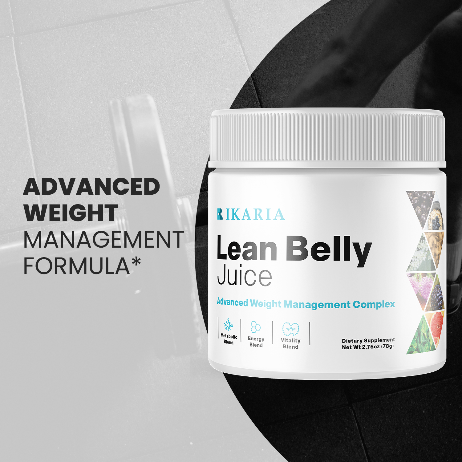 (2 Pack) Ikaria Lean Belly Juice Powder, Supports Weight Loss