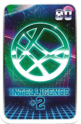 MARVEL CARD. SUPERHELD LECLERC 2021 ENTHÜLLT DEINE MACHT INTELLIGENZ + 2 NR. 80