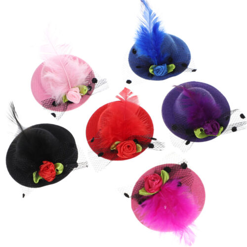  12 Pcs Kids Decor Toddler Hair Accessories Girls Mini Hats Gift Women's - Picture 1 of 12