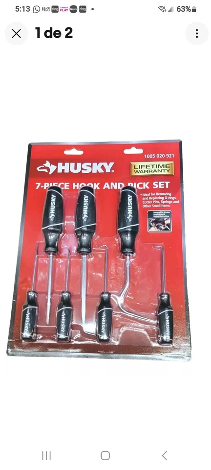 Husky Hook and Pick Set (7-Piece) - Image 2 of 3
