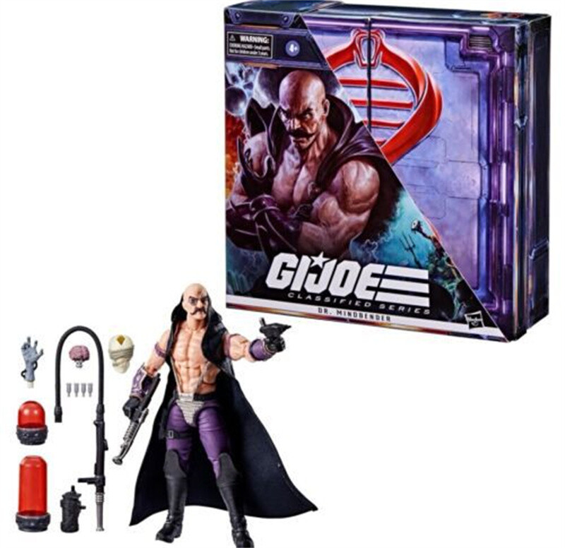 G.I. JOE Dr. Mindbender 未開封 フィギュア In Stock G.i. Joe Classified Dr. Mindbender Action Figure Model