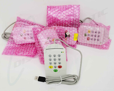 5 IDENTIV SPR332 v2.0 CHIPDRIVE Secure Class 2 PIN Pad & Contact Card Reader