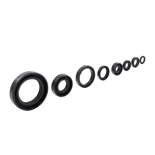 Complete Engine Oil Seal Kit Set 8pcs For Honda CR250R 1992-2001 - Picture 8 of 10