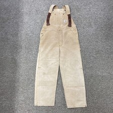 Carhartt Duck Bib Overalls 38"x29.5" 100 Year Anniversary 1889-1989 Quilted