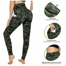 Women's Butt Lifting Yoga Leggings High Waist workout Gym Pants with Pockets