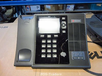 Polycom CX600 VoIP IP PoE Phone Telephone Telefon 2201-15942-001 - EXCL HORN