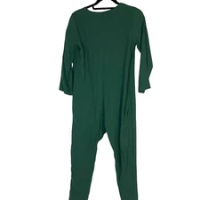 ZARA Girls Green 3/4 Sleeve Wrap Romper Jumpsuit Outfit Size 13/14 164 cm