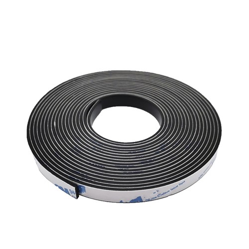 Black Self-Adhesive Silicone Rubber Strip Feet Gasket For Furniture Appliances - Picture 13 of 16