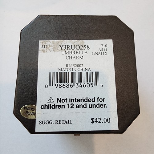 Juicy Couture 2010 Umbrella Charm NIB NWT - Picture 6 of 8