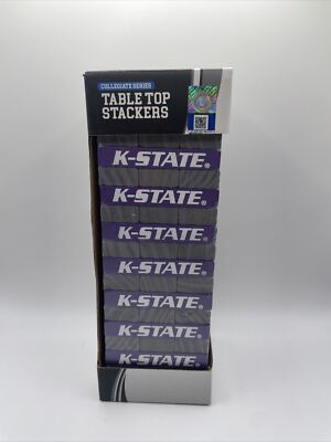 K-STATE Table Top Stackers Game 9'' x 3'' New Sealed!