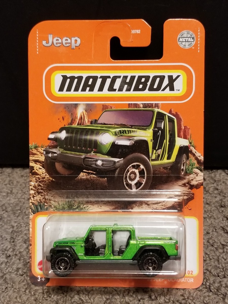MATCHBOX 20 JEEP GLADIATOR グリーン 2023 Matchbox '20 Jeep Gladiator - Green - RUBICON - Loose