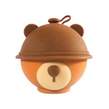 Silicone Whiskey Ice Cube Mold Round Ice Hockey Mold Bear Ice Balls Maker