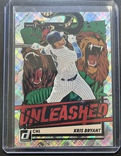 Kris Bryant 2021 Panini Donruss Baseball UNLEASHED Diamond #UNL17 Cubs