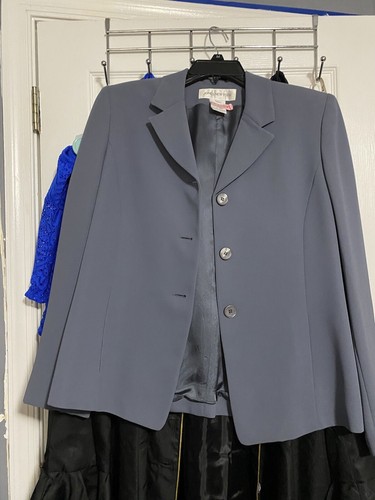 Women's JONES NEW YORK Quality Made Jacket/Blazer Size 8, Gray - Picture 13 of 13