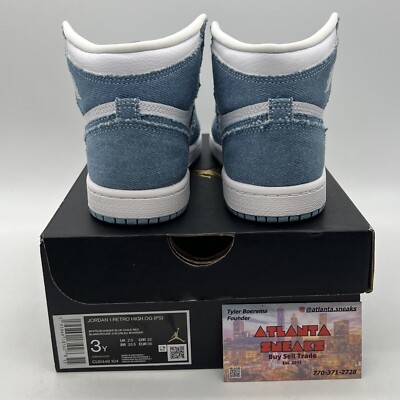 Jordan キッズシューズ デニム キッズサイズの Nike Air Jordan “Washed Denim” Packが国内4月