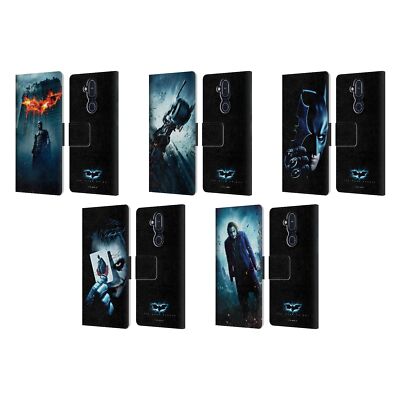 OFFICIAL THE DARK KNIGHT KEY ART LEATHER BOOK WALLET CASE COVER FOR NOKIA PHONES