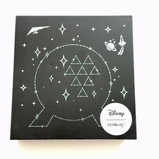 Disney ULTA Epcot Eye Shadow Palette Pigment Lip Gloss Plum Golden Shimmer