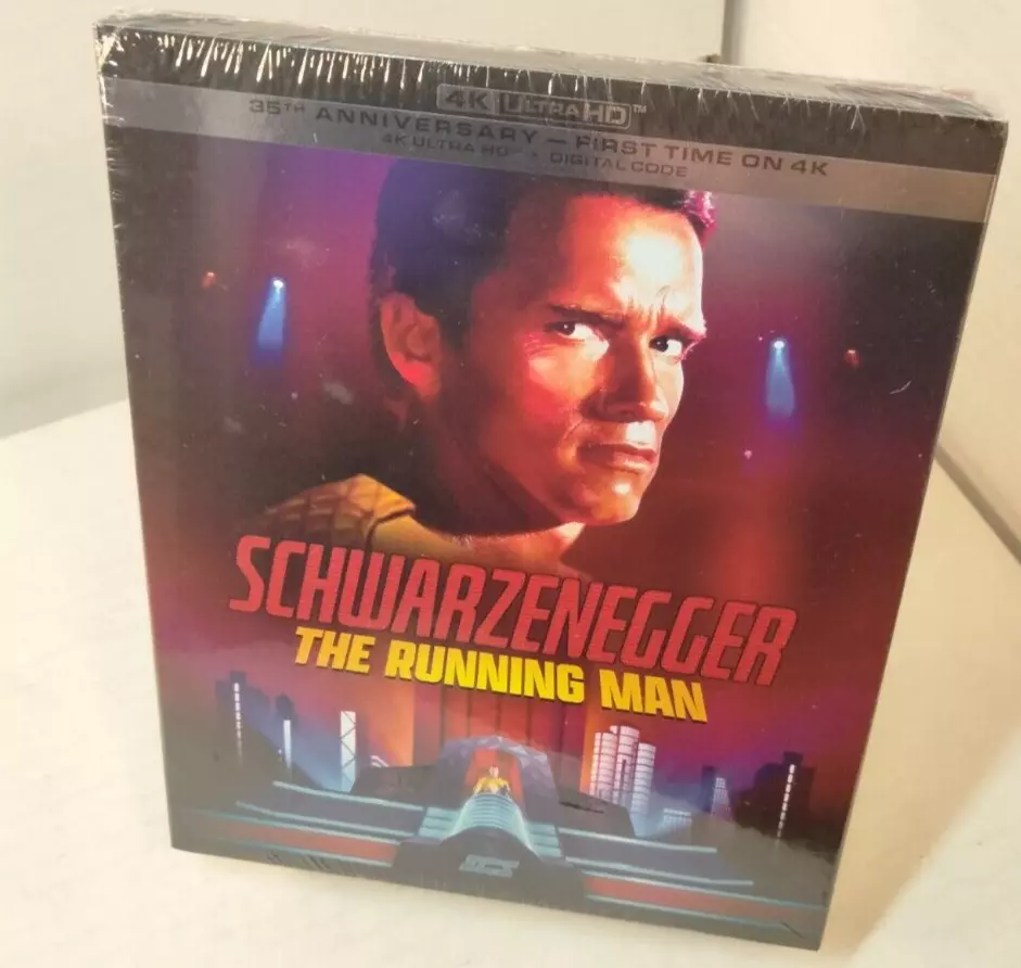 The Running Man 35th Anniversary STEELBOOK (4K+Digital) NEW-Box Shipping w/Track 191329235362 eBay