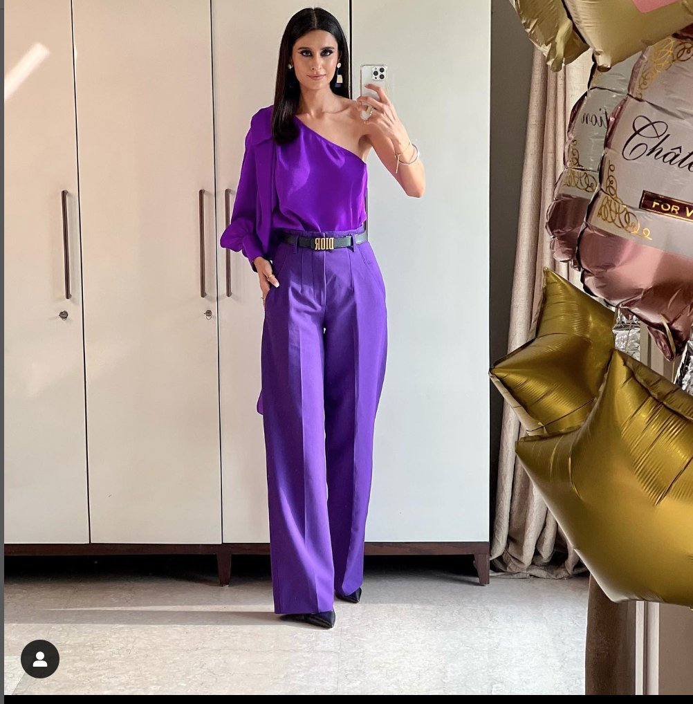 ZARA NEW WOMAN HIGH-WAISTED STRAIGHT CUT TROUSERS PANT PURPLE REF. 7149/243  | eBay