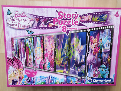 Barbie Puzzle in 8 Frames -Zustand sehr gut erhalten wenig bespielt top