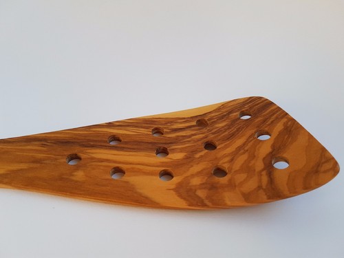 Utensilios de cocina SkandWood - Utensilios de cocina de madera hechos a mano / Madera de olivo 100+ artículos - Imagen 124 de 212
