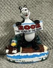 The Hamm’s Club 2002 The Year Of The Bear 1 Of 600 Figurine Rare New In Box!