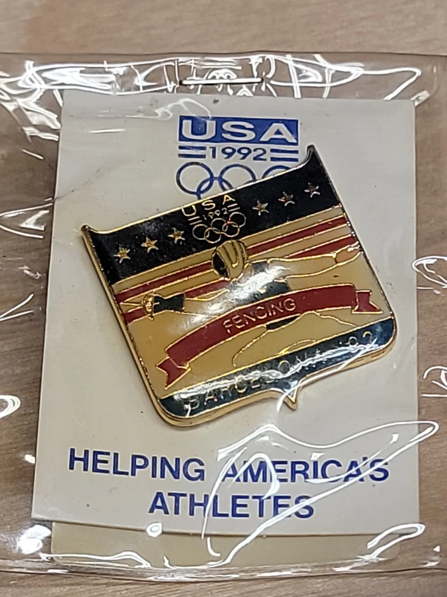 Fencing Olympics Fan Pin, Buttons for sale | eBay