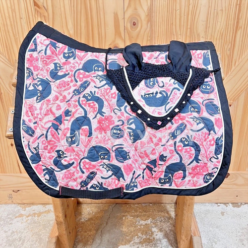 Dreamers & Schemers English Saddle Pad & Bonnet
