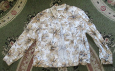 Alfred Dunner Jacket - Lightweight Waist Jacket Style - Size 14