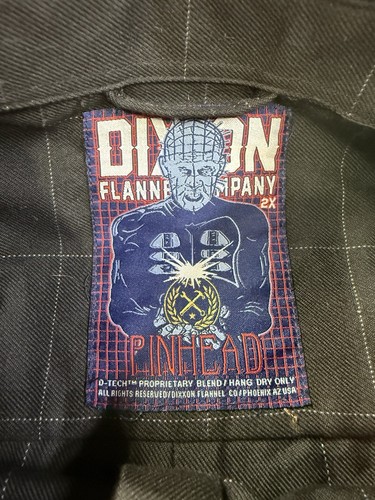 DIXXON Flannel Pinhead Womens Black Flannel NEW NWT size XXL - Picture 5 of 8