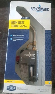 BernzOmatic TS4000 Trigger Welding Torch - Black