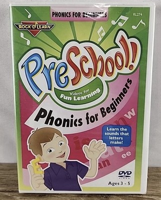 Rock N Learn PreSchool Phonics for Beginners (DVD, 2012)